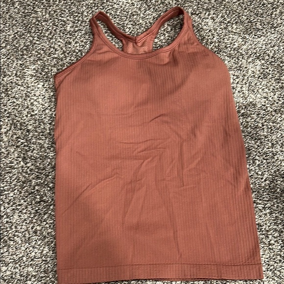Tops | Womens Rust Tank Top | Poshmark